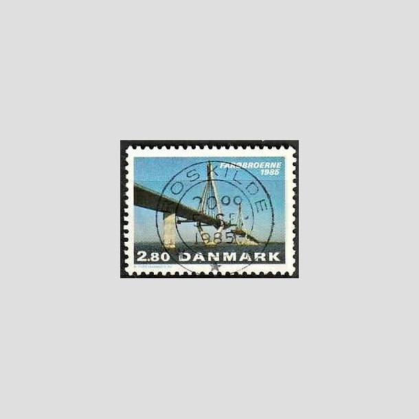 FRIMRKER DANMARK | 1985 - AFA 833 - Farbroerne - 2,80 Kr. flerfarvet - Pragt Stemplet