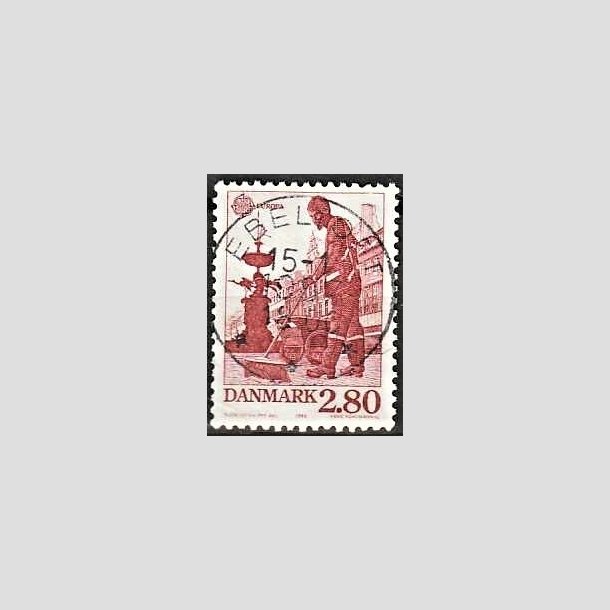 FRIMRKER DANMARK | 1986 - AFA 870 - Europamrker - 2,80 Kr. rd - Pragt Stemplet