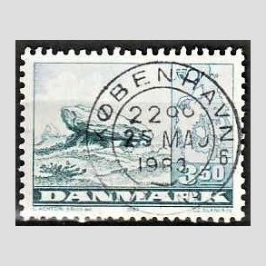 FRIM�RKER DANMARK | 1983 - AFA 770 - F�llesnordisk udgave - 3,50 Kr. bl� - Pragt Stemplet