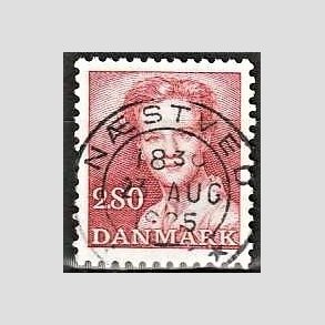 FRIMRKER DANMARK | 1985 - AFA 820 - Dronning Margrethe - 2,80 Kr. rd - Pragt Stemplet