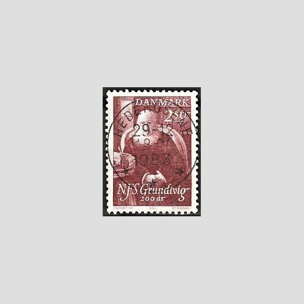 FRIMRKER DANMARK | 1983 - AFA 787 - N.F.S Grundtvigs - 2,50 Kr. rd - Pragt Stemplet Hedehusene