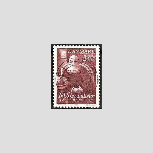 FRIMRKER DANMARK | 1983 - AFA 787 - N.F.S Grundtvigs - 2,50 Kr. rd - Pragt Stemplet Roskilde