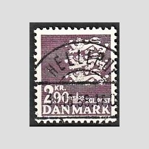 FRIMRKER DANMARK | 1968 - AFA 470 - Rigsvben 2,90 Kr. violet - Lux Stemplet