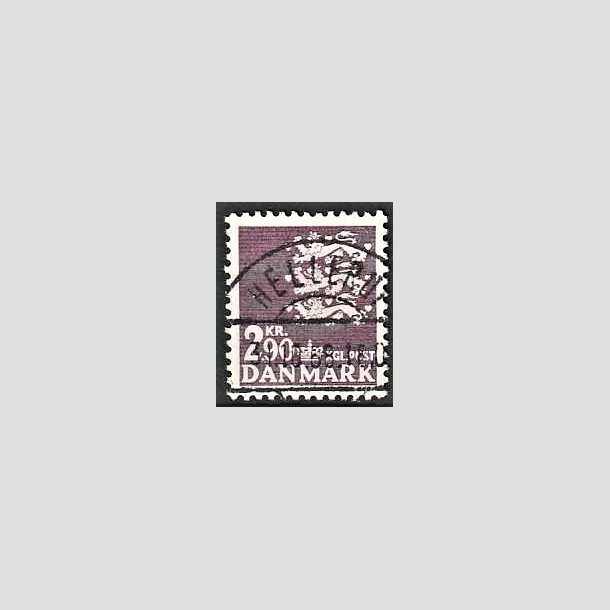 FRIMRKER DANMARK | 1968 - AFA 470 - Rigsvben 2,90 Kr. violet - Lux Stemplet