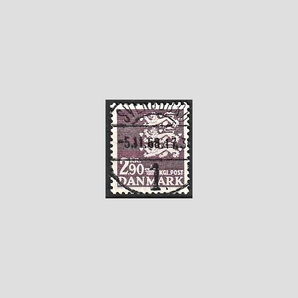 FRIMRKER DANMARK | 1968 - AFA 470 - Rigsvben 2,90 Kr. violet - Lux Stemplet Svenborg