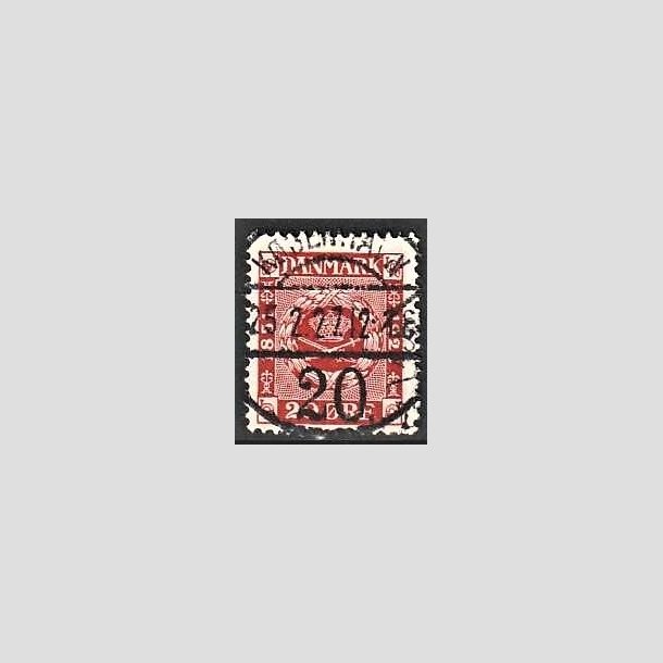 FRIMRKER DANMARK | 1926 - AFA 155 - Frimrkets 75 rs jubilum 20 re rd - Lux Stemplet