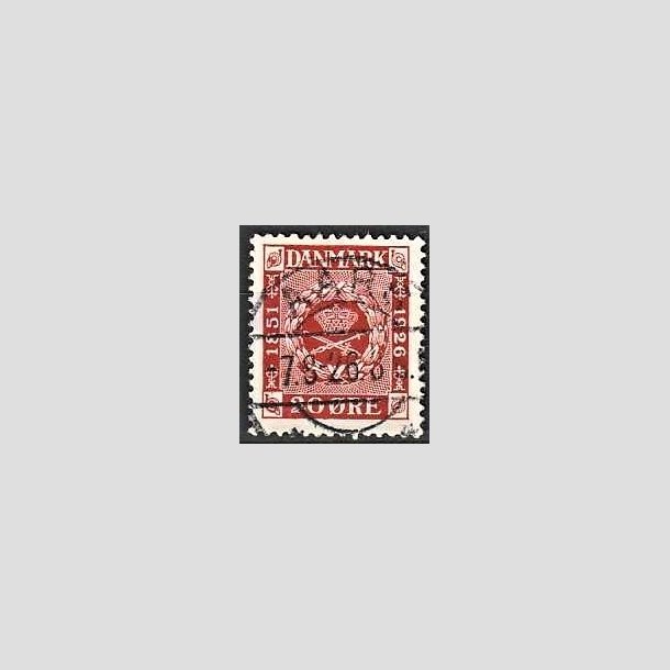 FRIMRKER DANMARK | 1926 - AFA 155 - Frimrkets 75 rs jubilum 20 re rd - Lux Stemplet