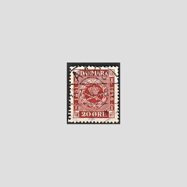 FRIMRKER DANMARK | 1926 - AFA 155 - Frimrkets 75 rs jubilum 20 re rd - Lux Stemplet