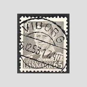 FRIMRKER DANMARK | 1952-53 - AFA 340 - Fr. IX 65 re gr - Lux Stemplet