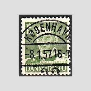 FRIMRKER DANMARK | 1950 - AFA 324 - Fr. IX 70 re mrkgrn - Lux Stemplet