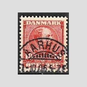 FRIMRKER DANMARK | 1904-05 - AFA 47 - Chr. IX 10 re rd - Lux Stemplet