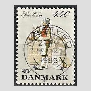 FRIM�RKER DANMARK | 1989 - AFA 937 - Folkedragter - 4,40 Kr. flerfarvet - Pragt Stemplet