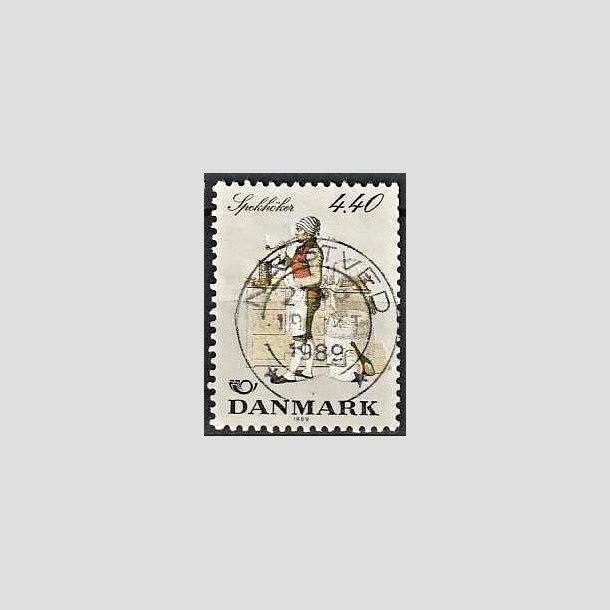 FRIMRKER DANMARK | 1989 - AFA 937 - Folkedragter - 4,40 Kr. flerfarvet - Pragt Stemplet