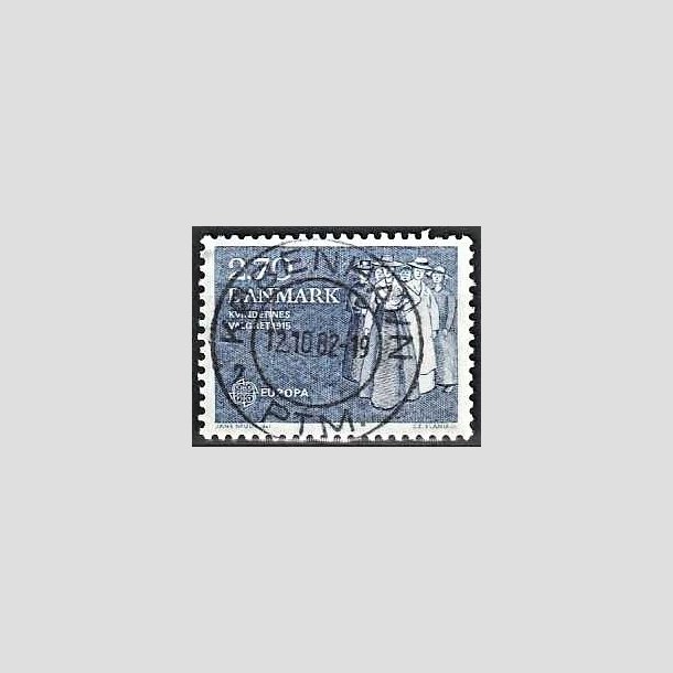 FRIMRKER DANMARK | 1982 - AFA 748 - Europamrker - 2,70 Kr. bl - Lux Stemplet