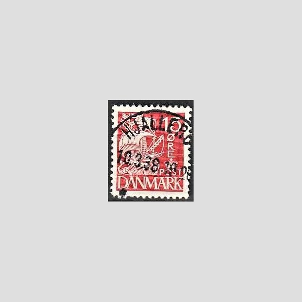 FRIMRKER DANMARK | 1937-40 - AFA 203a - Karavel 15 re rd Type II - Lux Stemplet Hjallerup