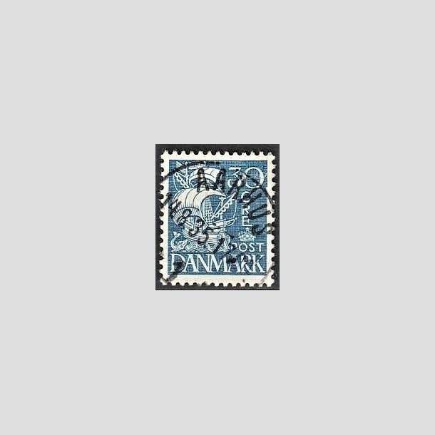 FRIMRKER DANMARK | 1934 - AFA 215 - Karavel 30 re bl Type I - Lux stemplet