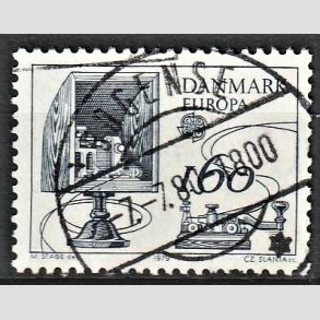 FRIM�RKER DANMARK | 1979 - AFA 683 - Europam�rker - 1,60 Kr. bl� - Lux Stemplet
