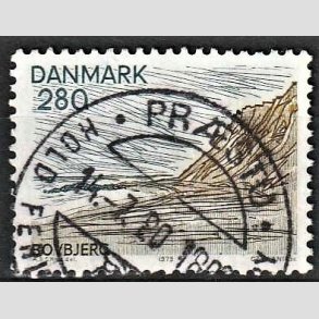 FRIM�RKER DANMARK | 1979 - AFA 689 - Nordjylland - 280 �re flerfarvet - Pragt Stemplet
