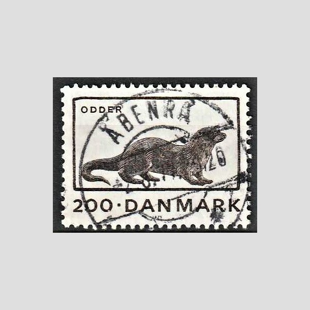 FRIMRKER DANMARK | 1975 - AFA 604 - Truede dyr - 200 re brun - Pragt Stemplet benr