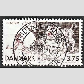 FRIM�RKER DANMARK | 1997 - AFA 1156 - Eventyr og legender - 3,75 Kr. Fyrt�jet - Pragt Stemplet