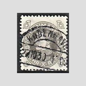 FRIMRKER DANMARK | 1930 - AFA 188 - Chr. X 60 r 8 re gr - Stemplet