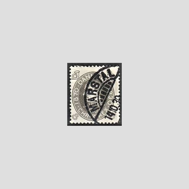 FRIMRKER DANMARK | 1930 - AFA 188 - Chr. X 60 r 8 re gr - Stemplet