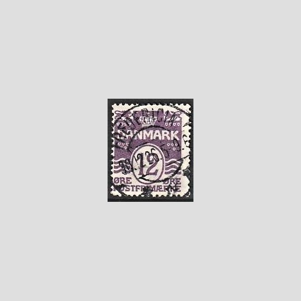 FRIMRKER DANMARK | 1926 - AFA 168 - Blgelinie 12 re violet - Lux Stemplet