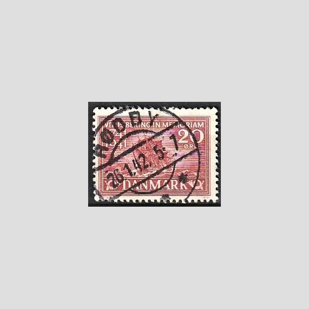 FRIMRKER DANMARK | 1941 - AFA 271 - Vitus Bering 20 re rd - Lux Stemplet Rdby