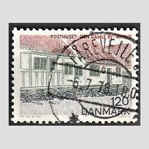 FRIM�RKER DANMARK | 1978 - AFA 661 - Midtjylland - 120 �re flerfarvet - Pragt Stemplet F�revejle