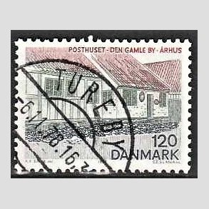 FRIM�RKER DANMARK | 1978 - AFA 661 - Midtjylland - 120 �re flerfarvet - Pragt Stemplet