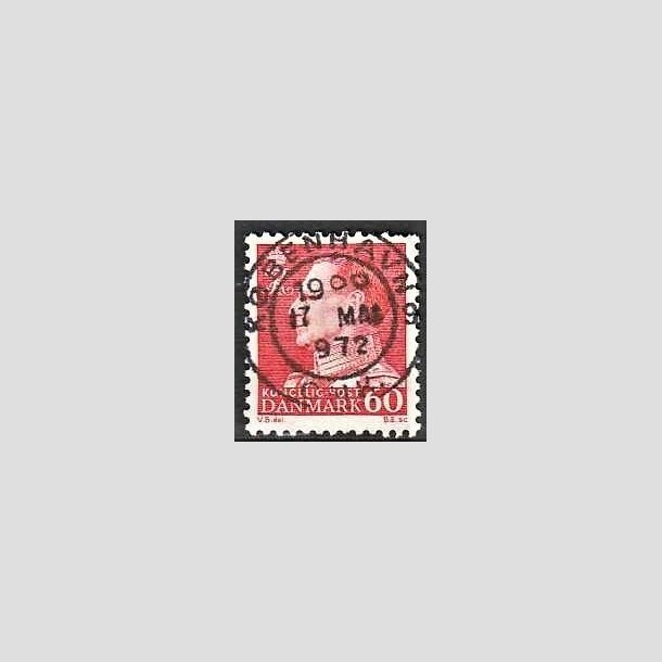 FRIMRKER DANMARK | 1967 - AFA 461 - Fr. IX 60 re rd - Lux Stemplet