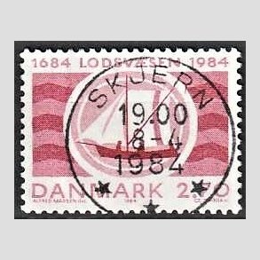 FRIM�RKER DANMARK | 1984 - AFA 800 - S�kortarkivet 200 �r - 2,70 Kr. r�d - Pragt Stemplet Skjern