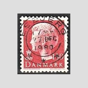 FRIMRKER DANMARK | 1979 - AFA 678 - Dronning Margrethe - 130 re rd - Pragt Stemplet