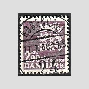 FRIMRKER DANMARK | 1968 - AFA 470 - Rigsvben 2,90 Kr. violet - Lux Stemplet Kbenhavn