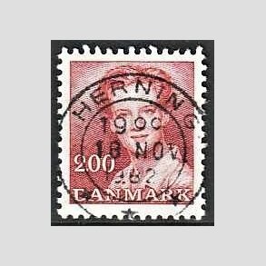 FRIMRKER DANMARK | 1982 - AFA 751 - Dronning Margrethe - 2,00 Kr. rd - Pragt Stemplet