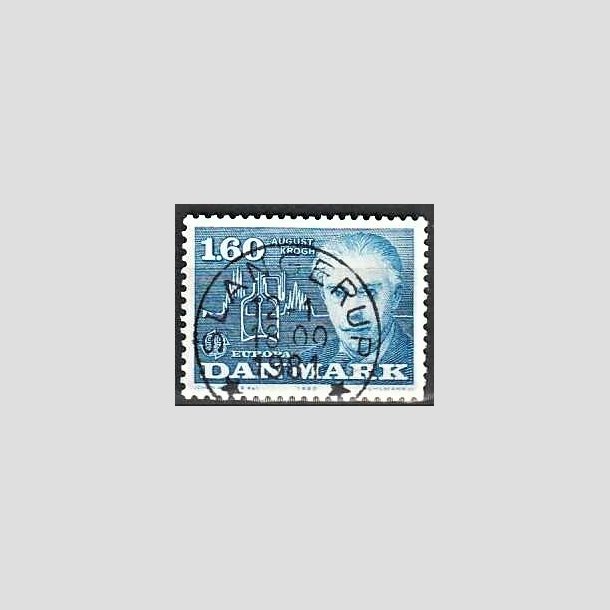 FRIMRKER DANMARK | 1980 - AFA 696 - Europamrker - 1,60 Kr. bl - Pragt Stemplet Slangerup