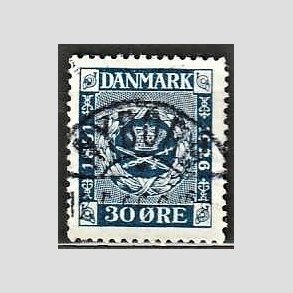 FRIM�RKER DANMARK | 1926 - AFA 156 - Frim�rkets 75 �rs jubil�um 30 �re bl� - Lux Stemplet Nyborg