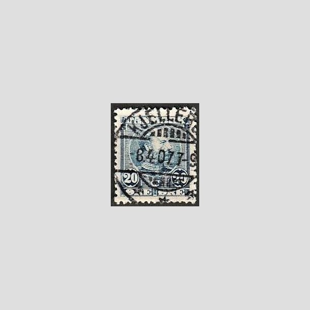 FRIMRKER DANMARK | 1904-05 - AFA 48 - Chr. IX 20 re bl - Lux Stemplet 
