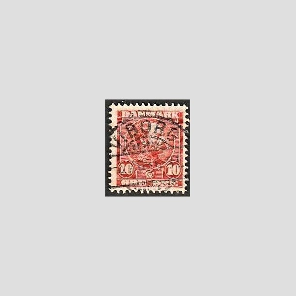 FRIMRKER DANMARK | 1904-05 - AFA 47 - Chr. IX 10 re rd - Lux Stemplet Viborg