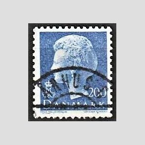 FRIMRKER DANMARK | 1981 - AFA 729 - Dronning Margrethe - 200 re bl - Pragt Stemplet