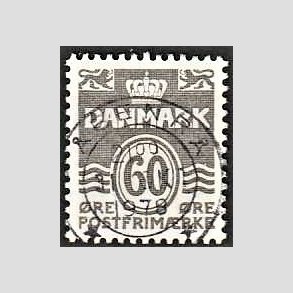 FRIM�RKER DANMARK | 1978 - AFA 652 - B�lgelinie 60 �re gr� - Lux Stemplet 