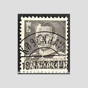 FRIMRKER DANMARK | 1950 - AFA 322 - Fr. IX 40 re gr - Lux Stemplet Kbenhavn