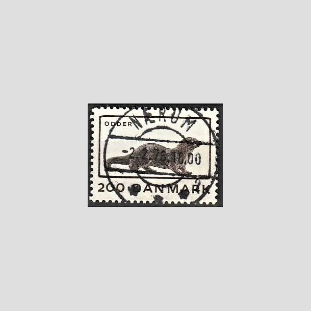 FRIMRKER DANMARK | 1975 - AFA 604 - Truede dyr - 200 re brun - Pragt Stemplet Nrum