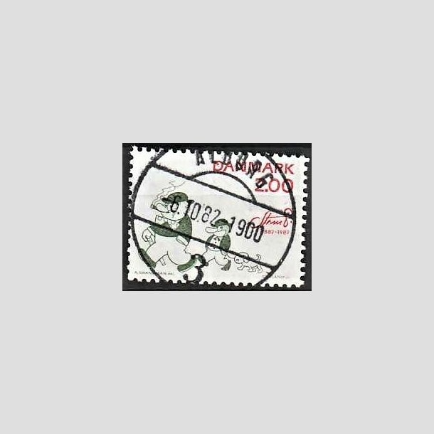 FRIMRKER DANMARK | 1982 - AFA 762 - Storm P. - 2,00 Kr. rd/grn - Pragt Stemplet