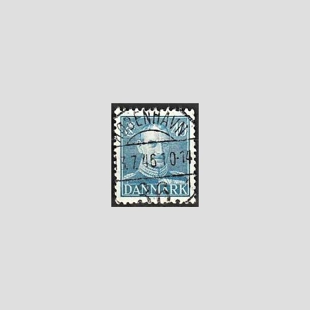 FRIMRKER DANMARK | 1942-44 - AFA 280 - Chr. X 40 re bl - Lux Stemplet