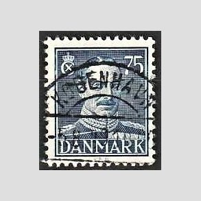 FRIMRKER DANMARK | 1946 - AFA 297 - Chr. X 75 re mrkbl - Lux Stemplet Kbenhavn