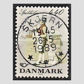 FRIM�RKER DANMARK | 1989 - AFA 937 - Folkedragter - 4,40 Kr. flerfarvet - Pragt Stemplet