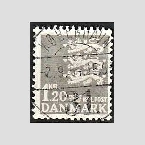 FRIMRKER DANMARK | 1962 - AFA 403 - Rigsvben 1,20 Kr. gr - Lux Stemplet