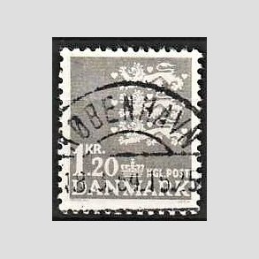 FRIMRKER DANMARK | 1962 - AFA 403 - Rigsvben 1,20 Kr. gr - Lux Stemplet
