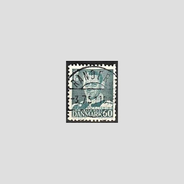 FRIMRKER DANMARK | 1948-50 - AFA 313 - Fr. IX 60 re blgrn - Lux Stemplet